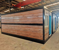 Nouvelle conception de maison préfabriquée pliable en conteneur, mini-maison à vendre, couleur personnalisée, maison mobile pliable préfabriquée