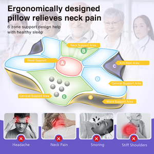 หมอนเมมโมรี่โฟม ได้รับการรับรองมาตรฐาน OEKO-TEX และ CertiPUR-US ปลอกหมอนผ้าไหมเนื้อเรียบ คืนตัวช้า รองรับสรีระ หมอนเพื่อสุขภาพ - Product Image 2