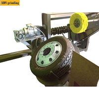 Machine de polissage de rénovation de surface de jante de roue de camion lourd de fabricant professionnel avec CNC