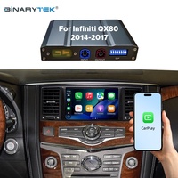 Boîtier d'interface Linux pour Infiniti QX80 QX60 2014-2017, CarPlay sans fil, Android Auto, module CarPlay, décodeur, autoradio, Binarytek