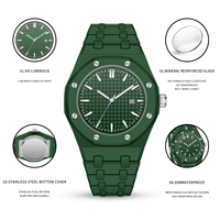 Montre à quartz lumineuse en plastique léger haut de gamme avec logo personnalisé pour hommes, prix de gros en vrac, montres vintage