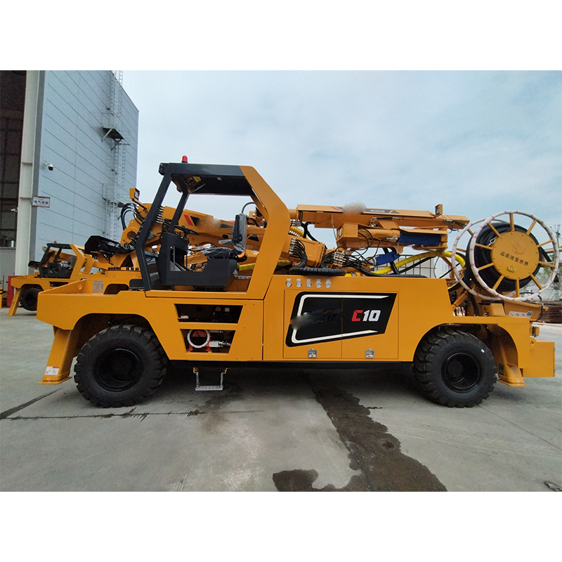 Chinese 30m Width 32cbm/H Wet Shotcrete Machine Spj3217ka in Bhutan
