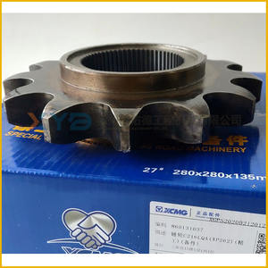 อะไหล่เครื่องจักรก่อสร้างมือสอง XCMG XP262/263  จานโซ่ล้อหลังแท้รุ่น C216LQA  ยางล้อเหล็ก  สำหรับงานถนน - Product Image 5