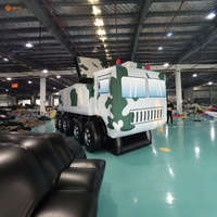 Ceyu Camion Gonflable Géant, Accessoire de Présentation pour Festival, Défilé, Spectacle, Fête Thème, Décoration d'Événement Extérieur, Vente Directe Usine