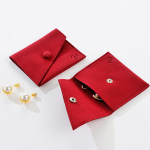 New Arrival Oblique Flap Jewelry Container Special <b>Gift</b> Pouch for Necklace Ring Earrings Bangles - Product Image 5