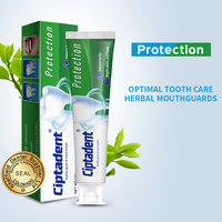 Dentifrice à base de plantes Offre Spéciale Oral Care personnalisable pour la maison et les voyages avec saveur de thé vert