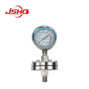 Манометр JSHQ из нержавеющей стали с диафрагмой, ударопрочный, YNTP-60/100/150, гарантия 1 год, OEM/ODM, на заказ, прямые поставки с завода - Product Image 5