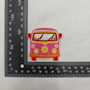 แผ่นปะติดรูปหัวใจสีชมพู รถบัส ป้ายสัญลักษณ์สันติภาพ สายรุ้ง ดวงตา กีตาร์ สำหรับตกแต่งเสื้อผ้าและหมวก - Product Image 6