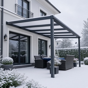Couverture de terrasse en aluminium de haute qualité avec toit en <span class=keywords><strong>polycarbonate</strong></span> ou en verre - Product Image 1