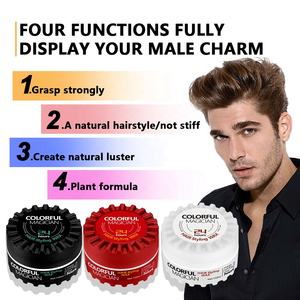 Cera para el Cabello Colorida, Geles <span class=keywords><strong>de</strong></span> Pomada para el Cabello Personalizados para Hombres - Product Image 1