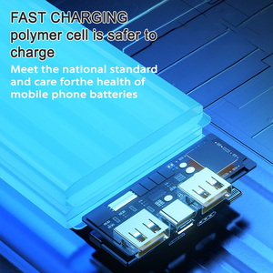 Schitec một cửa dịch vụ xây dựng trong 4 trong 1 sạc cáp ngân hàng điện 10000mAh 20000mAh sạc di động cho đa thiết bị charing - Product Image 4