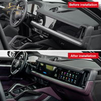 Modification de Voiture, Amélioration de l'Intérieur, Système de Divertissement du Passager, Lecteur Multimédia, Écran Tactile Capacitif, Android Auto, 1 An