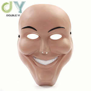 Masque facial souriant <span class=keywords><strong>d</strong></span>'Halloween, masque de cosplay sur le thème du <span class=keywords><strong>film</strong></span> <span class=keywords><strong>d</strong></span>'<span class=keywords><strong>horreur</strong></span> - Product Image 2
