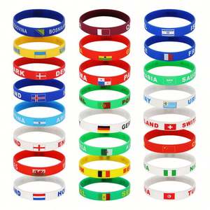 Personalized Glow in Dark Bangle Wrist Band Wristband Silicone Rubber Silicone Keychain Bracelet Silicone Wristbands Custom Logo - Product Image 2