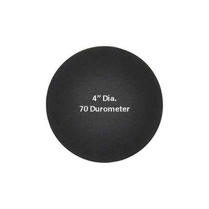 4in unbonded đóng nắp Neoprene Pad cap 70 độ cứng - Product Image 2