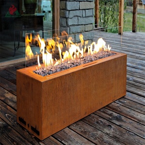 Garden Furniture <strong>Fire</strong> Pit Corten Steel Patio <strong>Heater</strong> Outdoor <strong>Gas</strong> <strong>Heaters</strong> - Product Image 5