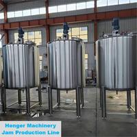 Automatische tomatenpuree productielijn 300kg/uur, machine voor de verwerking van tomatensaus