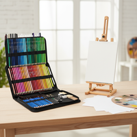Ensemble de 96 crayons de couleur à base d'huile 2B, crayons de dessin professionnels pour le croquis et la peinture, fournitures artistiques en gros