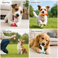 Jouet Mascotte Orange Réaliste et Ultra-Résistant de Qualité Professionnelle – Bâtonnet à Mâcher pour l'Entraînement Comportemental et l'Enrichissement de la Concentration – Fournitures Essentielles