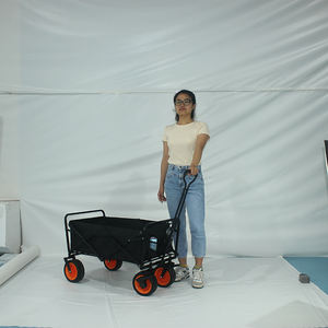 गर्म बेचने <span class=keywords><strong>Multifunction</strong></span> पिकनिक समुद्र तट शिविर वैगन गाड़ी Foldable वैगन ट्राली - Product Image 2