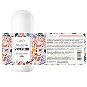<span class=keywords><strong>Déodorant</strong></span> anti-transpirant à bille SADOER Rose Bluebell, parfum naturel aux herbes, unisexe, haute qualité - Product Image 6