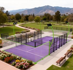 Terrain de padel panoramique sur mesure, design grandiose, vue complète, prix d'usine abordable, Cancha De Padel, Lapangan Padel - Product Image 1