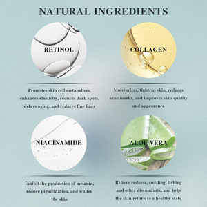 Etiqueta privada Día Noche Cuidado de la piel facial Aligeramiento Antienvejecimiento Arrugas Blanqueamiento Hidratante Retinol Colágeno Hombres Crema facial - Product Image 5