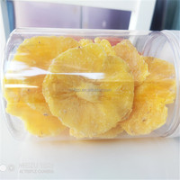 Handgeplukte gedroogde ananasplakjes - originele smaak, fruitchips, zonder toevoegingen, perfect om in water te laten weken