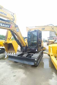 Mini-excavatrice Sany SY16C SY35C SY55C SY60C SY75C d'occasion, moteur Isuzu, godet de 0,28 m, poids opérationnel de 6000 kg - Product Image 6