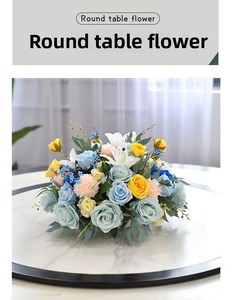 Ramo de Flores Artificiales de Seda Sintética al por Mayor para Bodas, Halloween y Navidad - Product Image 3