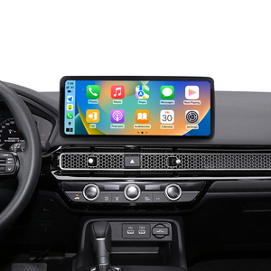 12.3 ''<span class=keywords><strong>Android</strong></span> 13 Autoradio Voor Honda Civic 2022-2024 Qualcomm Ultra Gps Navi Auto Draadloze Carplay Head Unit Multimedia <span class=keywords><strong>Display</strong></span> - Product Image 1