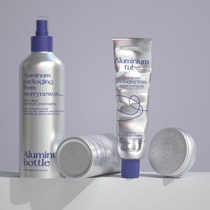 New Trend Aluminum Cosmetic Packaging Recyclable Bottles 500ml for Shampoo <b>Sunscreen</b> <b>Spray</b> Perfume & Lipstick - Product Image 5