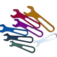 Nouvel ensemble d'outils de course en alliage d'aluminium Foracing, kit de 6 clés AN4-AN16 pour voitures de course