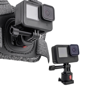 Adaptador de Montaje para Cámara de Acción con Rotación de 360 Grados y Liberación Rápida |   Soporte de Base Universal <span class=keywords><strong>GoPro</strong></span> para Hero/DJI Osmo/Insta360 Sports - Product Image 4