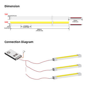 Luces de Neón Flexibles de Curva Superior 2NZ 1616F, 120 mm de Curvatura, 41.7 mm de Fácil Corte, 18 W/M, Alto CRI>90, 2700K-6500K, Cobre, IP67, Iluminación Decorativa - Product Image 5