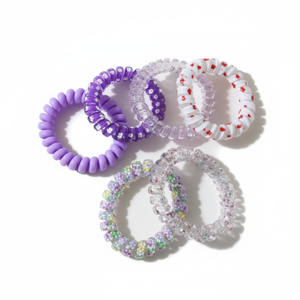 Fasce elastiche retrò fatte a mano europee Trending moda fiocco tessuto peluche decorazioni per capelli vendita calda all'ingrosso accessori per bambini - Product Image 2