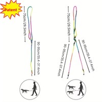 Laisse de traction pour best-seller, sangle bandoulière, chaîne pour chien, corde en nylon, détails réfléchissants, fabriqué au Zhejiang
