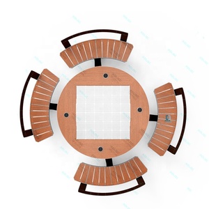 Adlis/weiyin Wyc1821 Bibo, Punto de Acceso Wi-Fi, Cargador USB Móvil con Energía Solar para Picnics al Aire Libre - Mesa de Picnic de Acero - Product Image 3