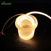 Lampu Strip Led Neon Super tipis, ukuran 5*3mm, tanpa dot, 5mm, 3 sisi, sangat tipis, Kabinet pemancar IP67, Strip fleksibel, pencahayaan