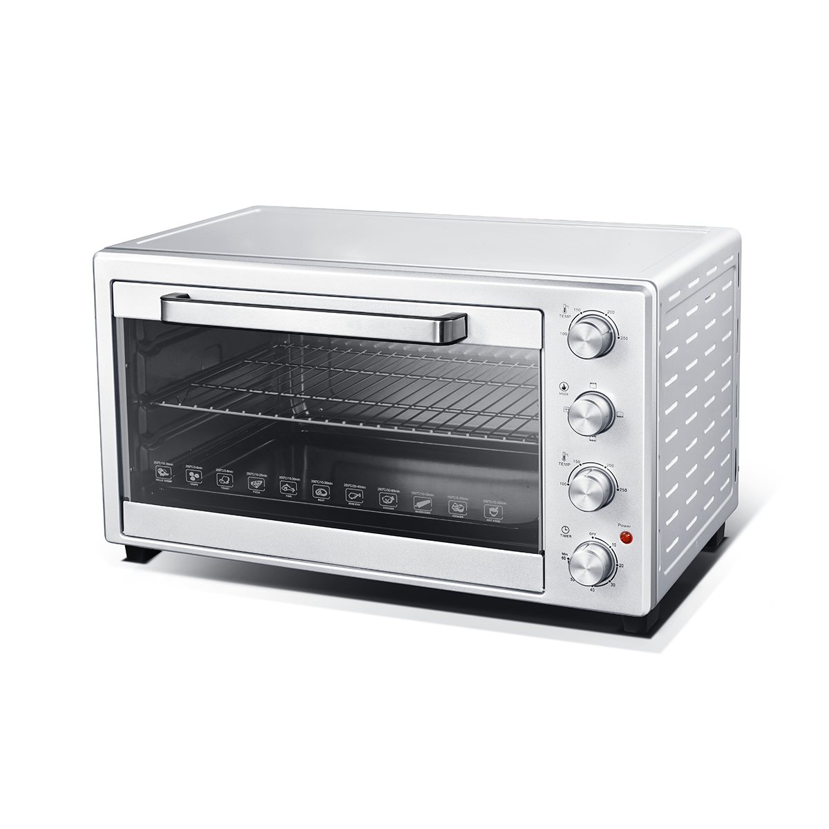 60L 12スライス多機能Countertop ElectricalミニToaster OvenとCE