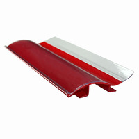 Usine personnalisée économique OEM vente en gros Pvc bande de couverture transparente prix transparent porte-billet supermarché étagères profil Pvc