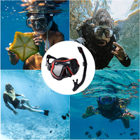 Djjm — masque de plongée en Silicone pour adultes, à grand cadre, lunettes de plongée, piscines, en plein air, vente en gros