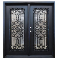 Cerraduras de puerta de hierro forjado, diseño de puerta de Iron Man, válvula de puerta de hierro dúctil