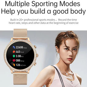 <span class=keywords><strong>Smartwatch</strong></span> Impermeabile IP67 per Uomo e <span class=keywords><strong>Donna</strong></span>, Display AMOLED, Fitness Tracker, Funzione di Risposta alle Chiamate, Sistema Operativo Android, <span class=keywords><strong>Cinturino</strong></span> in Diversi Colori - Product Image 3