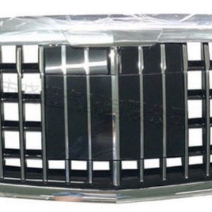 Parrilla Vertical Estilo Maybach para Mercedes-Benz Clase S W222, Rejilla de Parachoques Delantero de Plástico ABS, Actualización 2014-2019 - Product Image 2