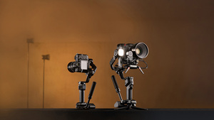 สำหรับ Crane <span class=keywords><strong>4</strong></span> 3- Gimbal Stabilizer สำหรับกล้อง DSLR Mirrorless Action Video พร้อมไฟเติมแสงและระบบชาร์จเร็ว PD - Product Image 6