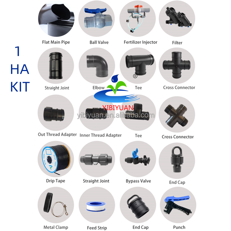 drip irrigation system for tomato farming