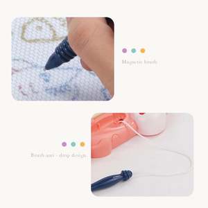 Магнитная доска для рисования для детей от 5 до 7 лет, хит продаж, унисекс, пластиковая, стираемая - Product Image 3