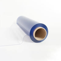 Film PVC super transparent, film PVC transparent pour sacs, nappes, rideaux et tentes