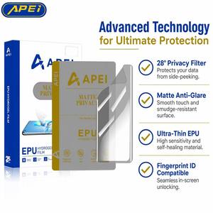 Protection d'écran en TPU hydrogel HD transparente/mate/anti-espion pour téléphone portable, film hydrogel EPU haute transparence, vente en gros d'usine - Product Image 2